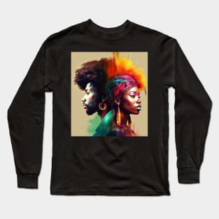 Afrocentric Long Sleeve T-Shirt